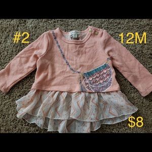 Girls shirt 12M